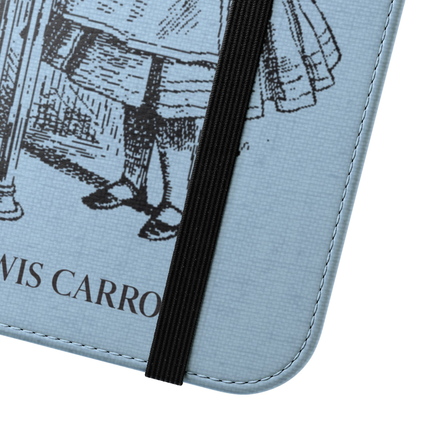 Alice in Wonderland Lewis Carroll 1865 Book Phone Wallet