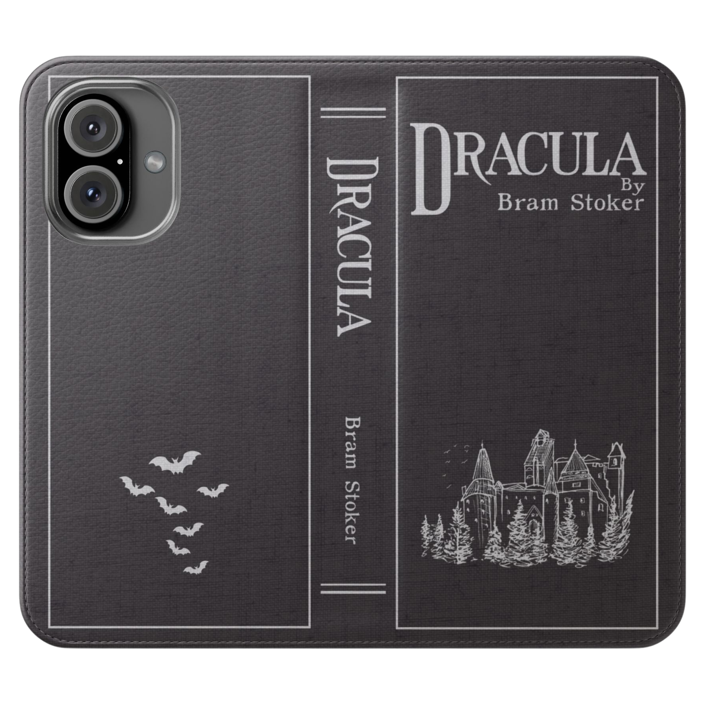Dracula by Bram Stoker 1897 Book Phone Wallet