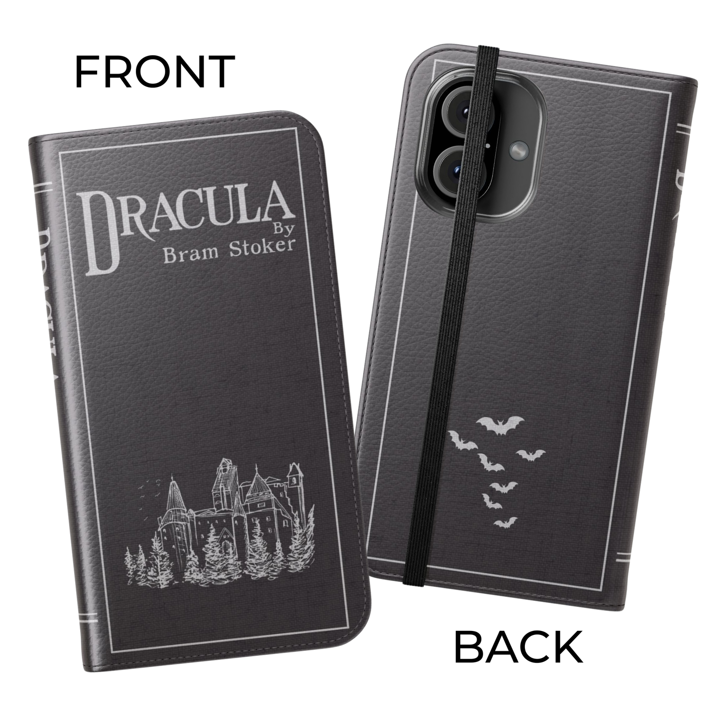 Dracula by Bram Stoker 1897 Book Phone Wallet