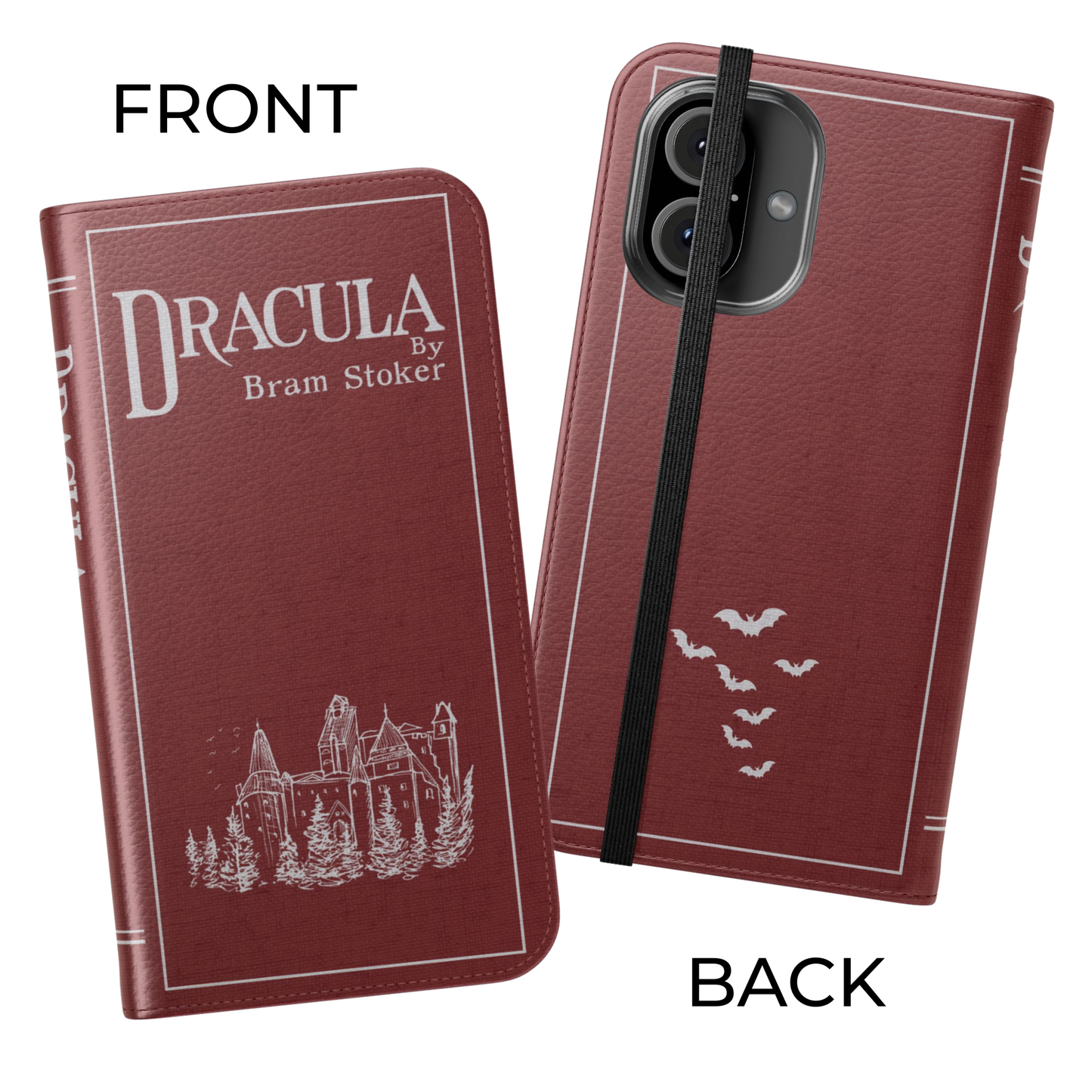 Dracula by Bram Stoker 1897 Book Phone Wallet