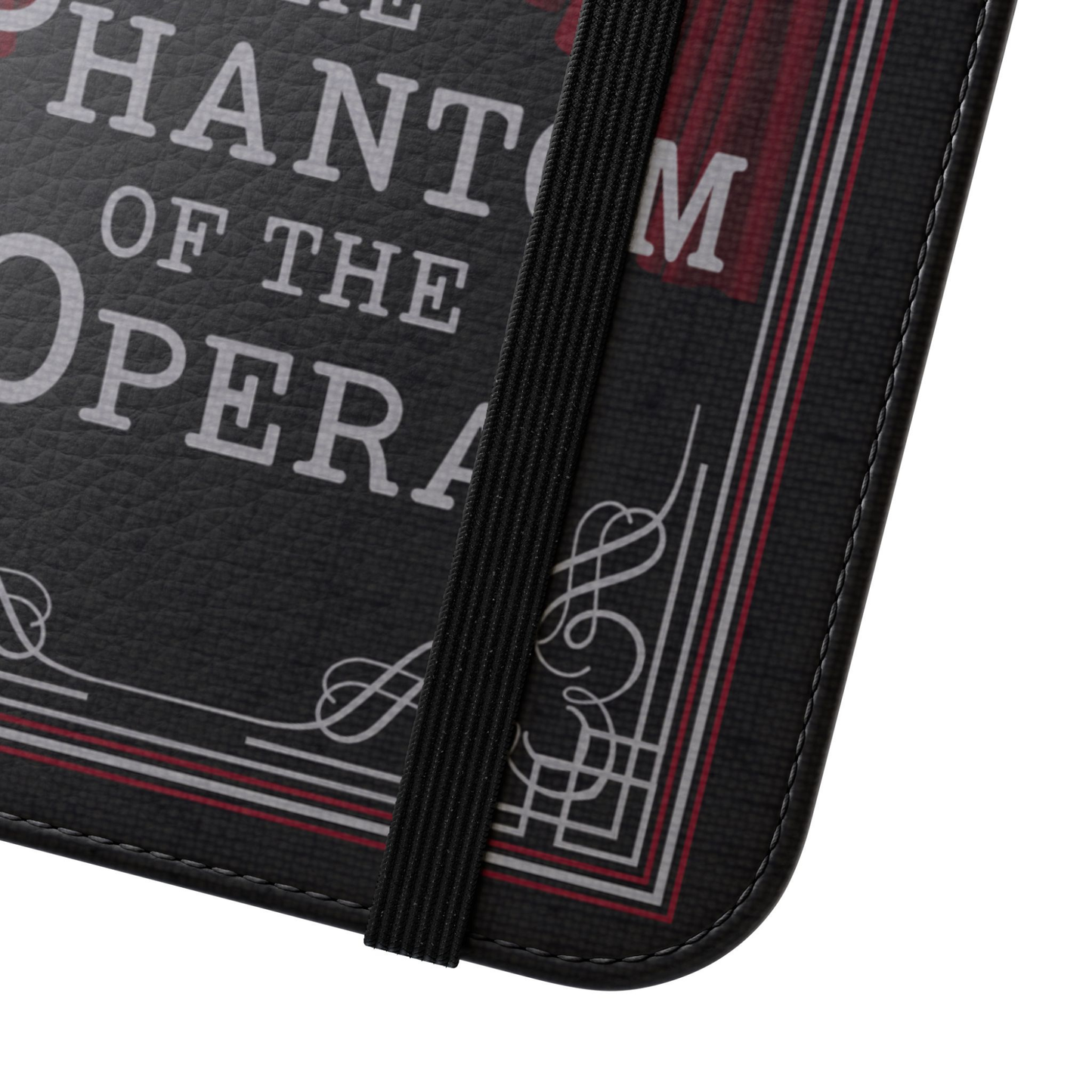 Le Fantôme de l'Opéra by Gaston Leroux 1910 (Phantom of the Opera) Book Phone Wallet
