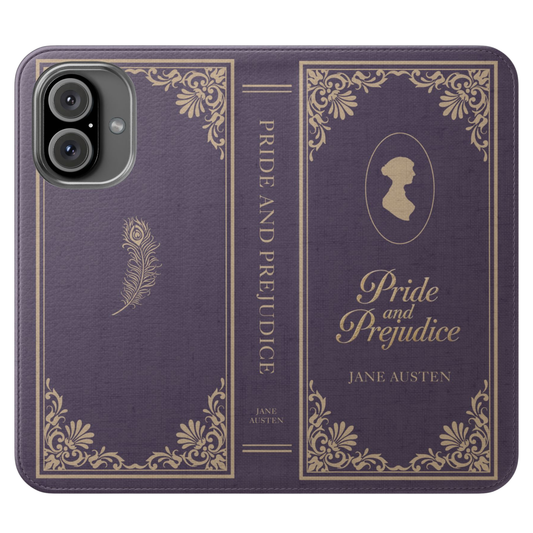 Pride & Prejudice by Jane Austen 1813 Book Phone Wallet
